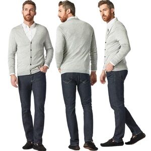 34 Heritage Men's Straight Jeans - Dark Blue
38x32